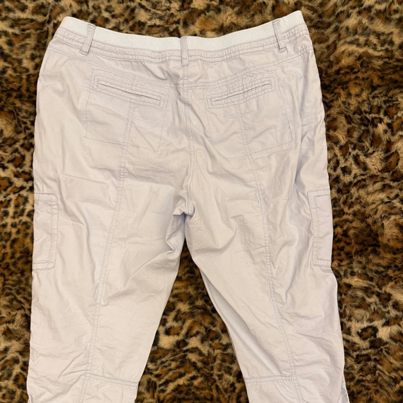 Chico’s Light Blue Cargo Pants in size 2.5 - Picture 3 of 16